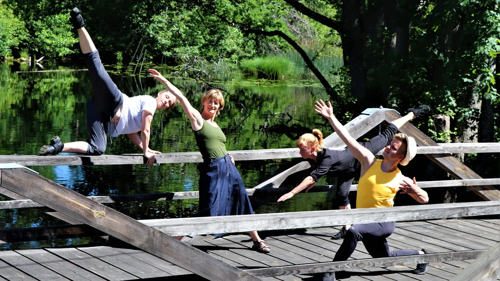 Jazzkollektivet M Art Lab består av Isabell Gisselgård, Malin Stenholm, Åse Wallberg och Jaakko Kulmala. 