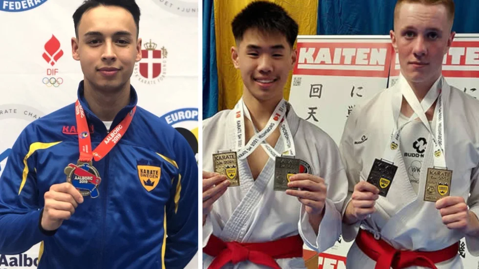 Eskilstunakillarna Khai Truong, Harry Lieu och Tage Alskog tog alla guld under SM-tävlingarna i Helsingborg under den gångna helgen.