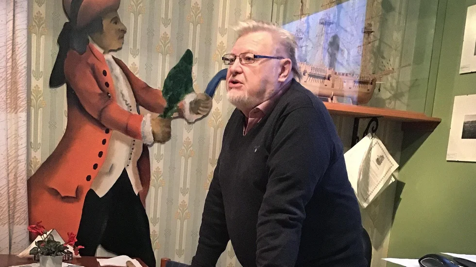 Ulf Holmberg förrättade med inlevelse
