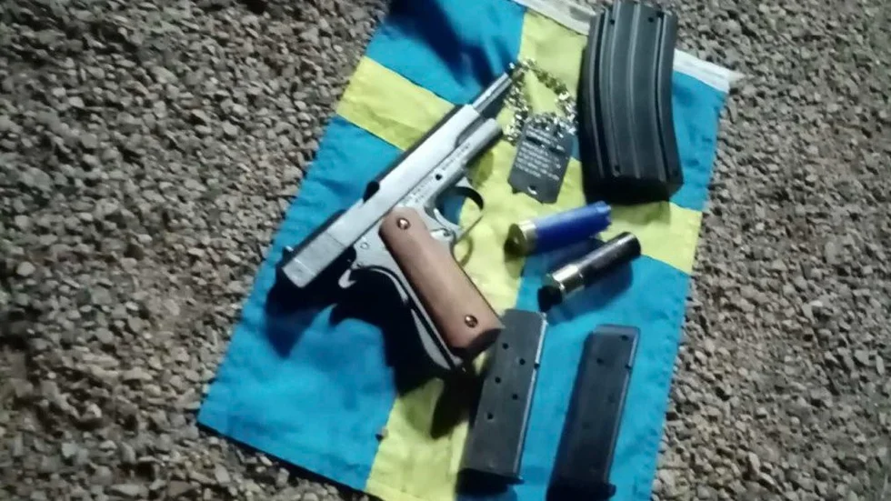 Fynd i form av bild som gjorts i gärningspersonens ägo. Bilder ur polisens förundersökningprotokoll.