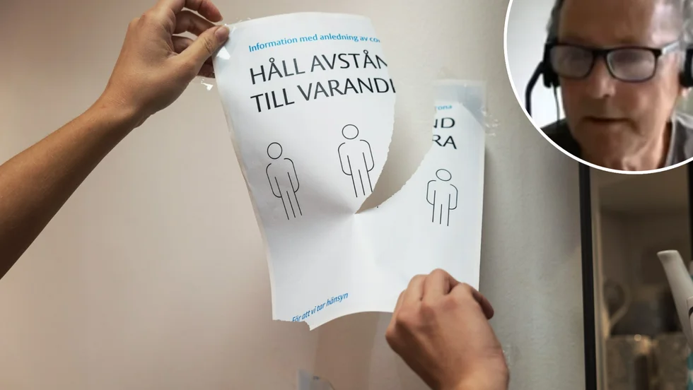 Staffan Sylvan säger att smittspridningen inte är oväntat hög, men att det kan bli aktuellt med nya restriktioner om smittspridningen ökar. Samtidigt tycker han att det är "oyckligt" att provtagningen avbröts, när smittotoppen förväntas komma om drygt en månad. 