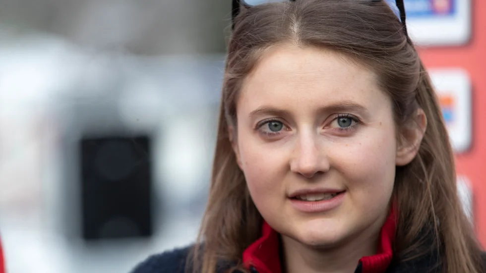 Ingvild Flugstad Østberg i mars förra året. Vid samma period gjorde hon sin senaste världscuptävling. Arkivbild.