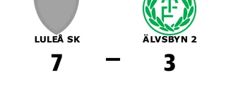 Älvsbyn 2 föll mot Luleå SK på bortaplan