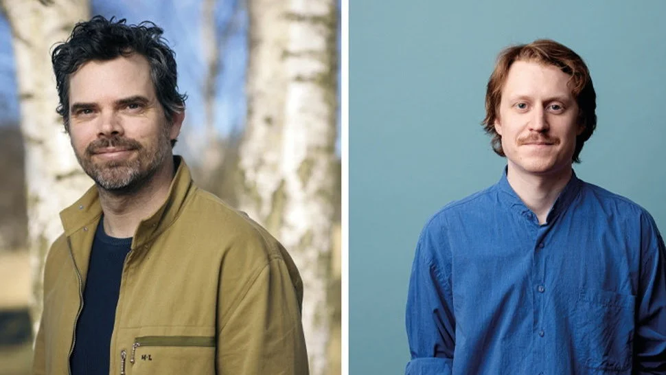 Rasmus Åkerblom och Erik Svetoft prisas för "Underverkligheten". Pressbild.