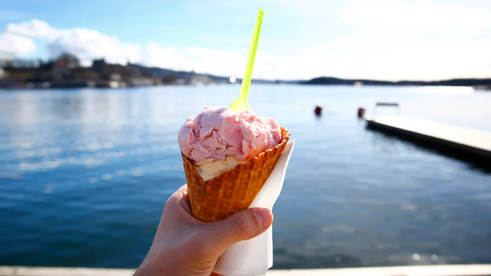 Sol, pandemi och "hemester": Glassförsäljningen slår rekord.