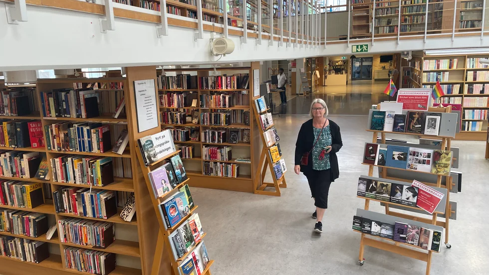 I biblioteksplanen önskar Birgitta Edvardsson en ökad förståelse för bibliotekets betydelse för invånarna för att hänga med och inkluderas i stadens utveckling.  