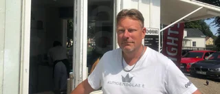 Glassvagnen utsatt för stöld och sabotage: "Det stod en bensindunk bredvid, det var faktiskt lite otäckt"