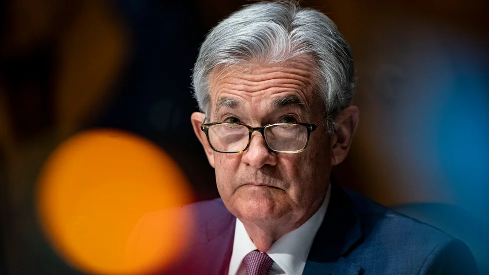 Fedchefen Jerome Powell pressas av den högsta USA-inflationen sedan krishösten 2008. Arkivbild.