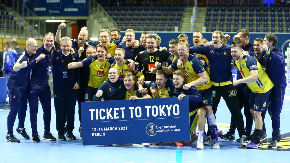 Sverige är klart för OS, men det är inte klart vilken grupp Blågult spelar i. Vilket felaktigt meddelades efter avancemanget.