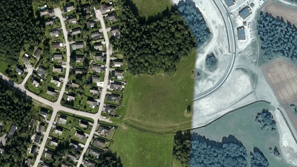 Området kring Västerängsvägen 28