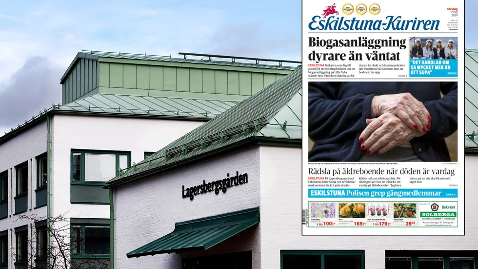 Tidningen intervjuade Sonja i början av maj 2020. Då satt hon i sitt rum och såg hur personal i vad som såg ut som rymddräkter hämtade andra boende som avlidit i covid-19.