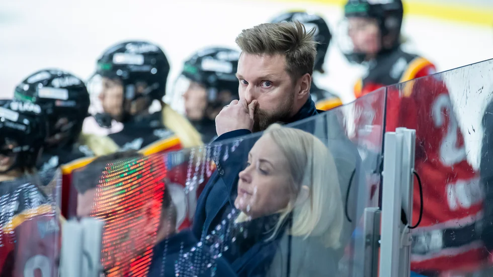 Luleå Hockey/MSSK-tränaren Mikael Forsberg.