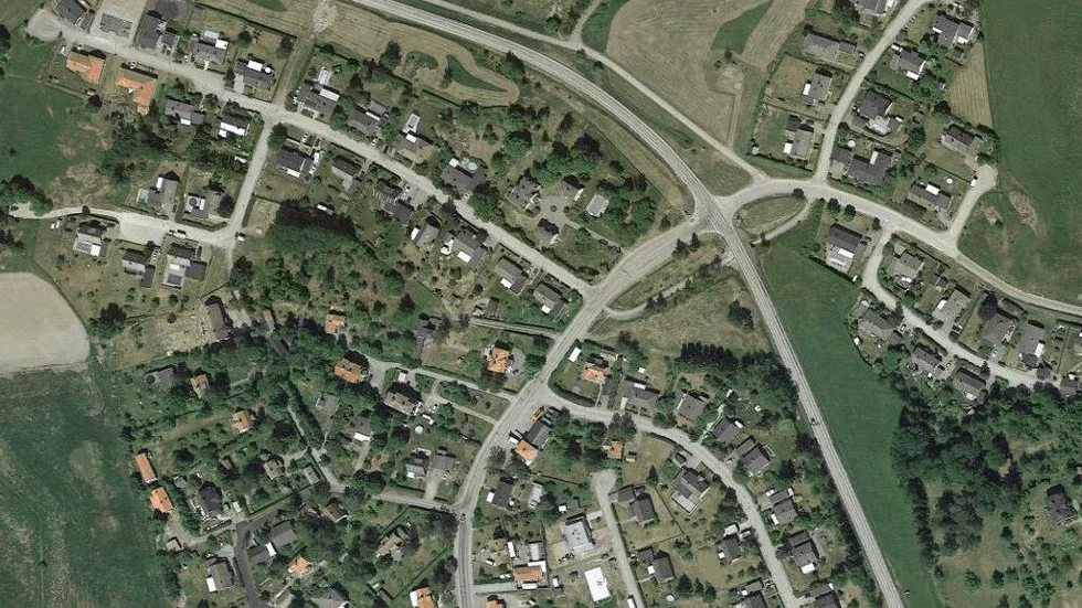 Området kring Korsbacksvägen 1