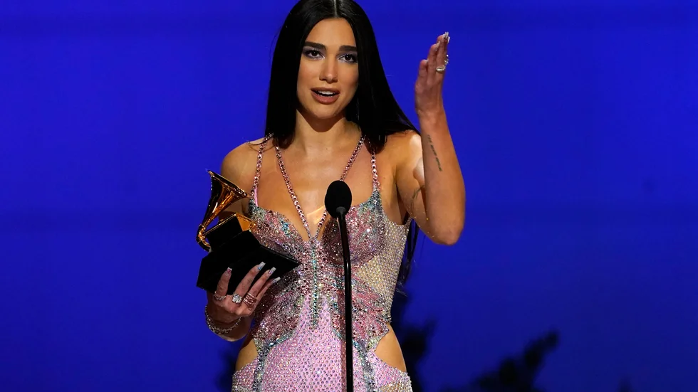 Dua Lipa har uttryckt stöd för Palestina. Arkivbild.