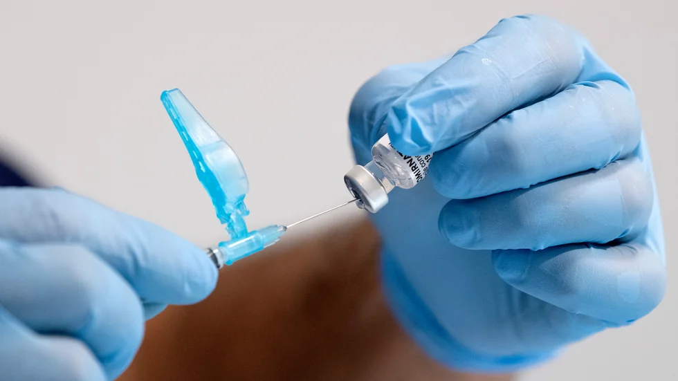 Snart har 500 miljoner doser covid-19-vaccin distribuerats i EU. Arkivbild.