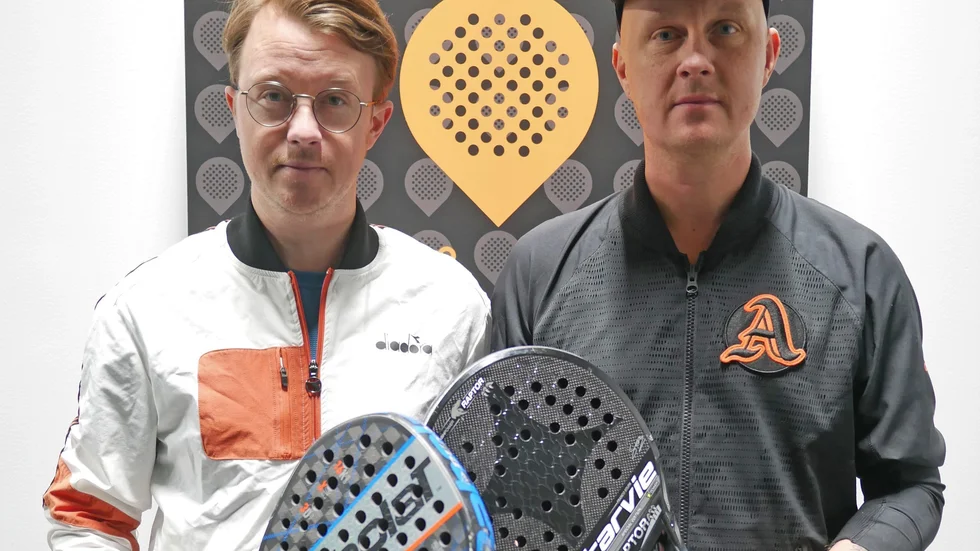 Bröderna Magnus Lundberg och Petter Lundberg vann division 1 i första omgången av Ica Kvantum Padelserie.