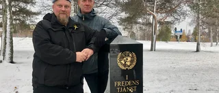 Jonas en av många Piteåbor i FN:s tjänst: "Har lärt mig att värdera det jag har"