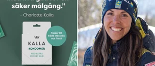 Charlotte Kallas kondom-kupp: "Viktigt med bra glid"