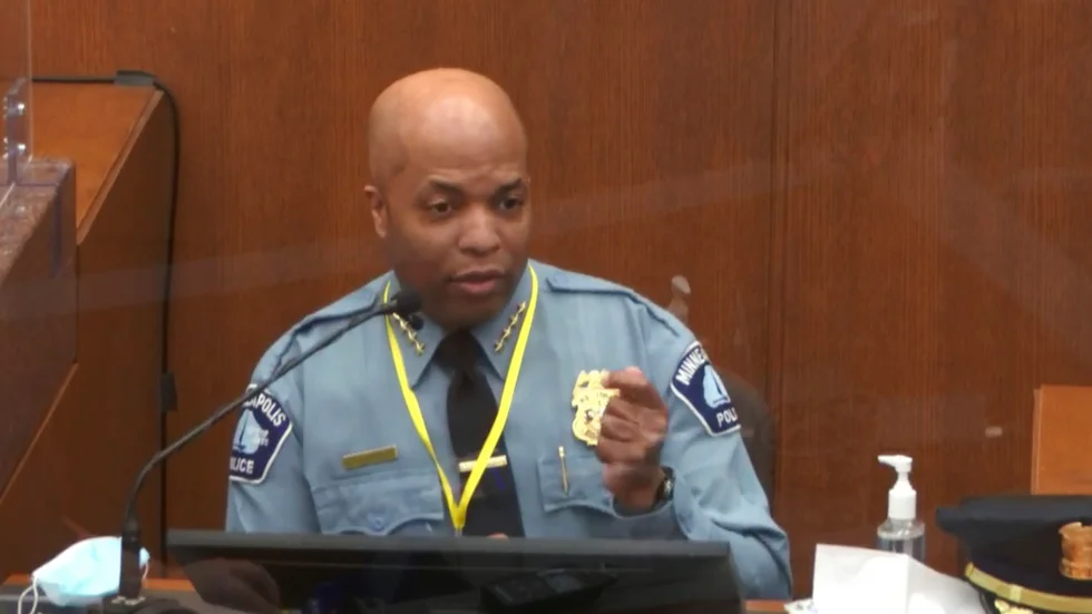 Polischefen i Minneapolis Medaria Arradondo.