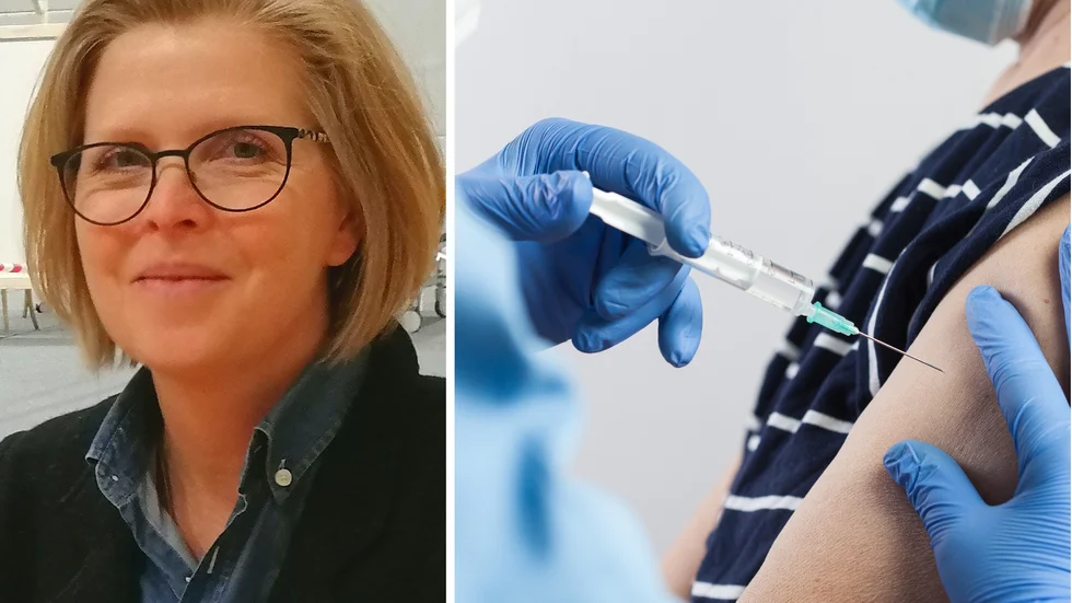 "Ingen får välja vaccin", säger sjuksköterskan Erika Nilsson i Knivsta. 