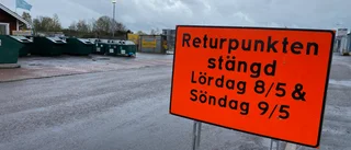 Returpunkten håller stängt – här kan du kasta grejer