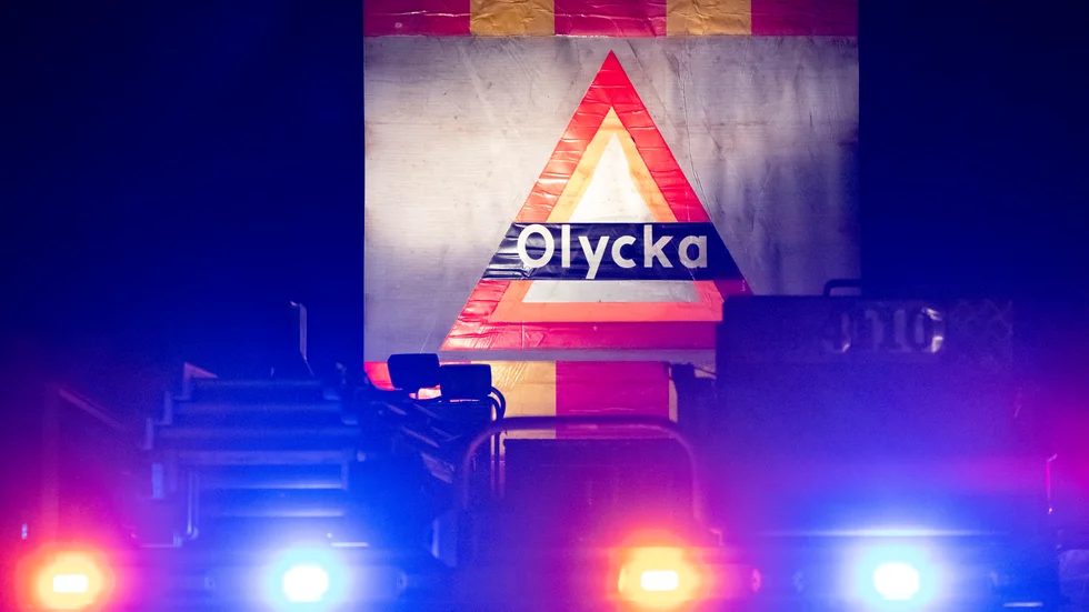 Tre personer har förts till sjukhus efter en bilolycka i Säter. Arkivbild.