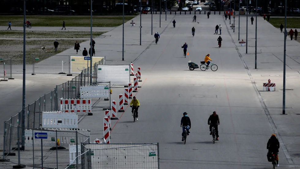 Platsen för traditionella Oktoberfest i München kommer att stå öde i år igen.