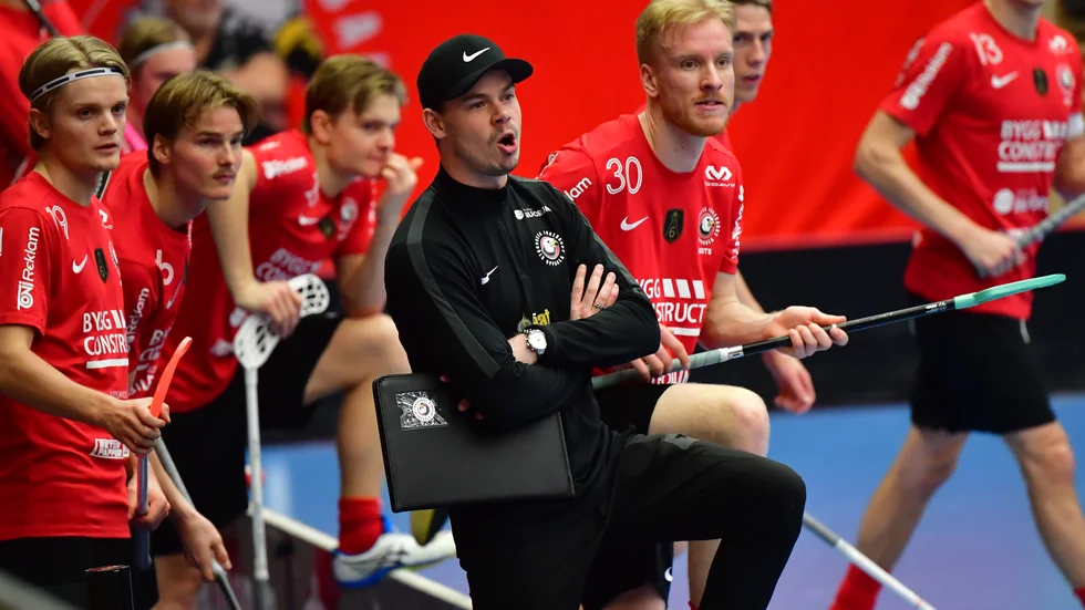 SM-finalisten Storvreta sätter hela truppen i karantän efter att en spelare testats positivt för covid-19. Arkivbild.