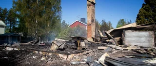Villaägaren om nattens totalbrand: "En obehagskänsla"