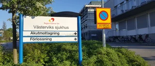 Singelolycka med motorcykel – man inlagd på sjukhus med lindriga skador