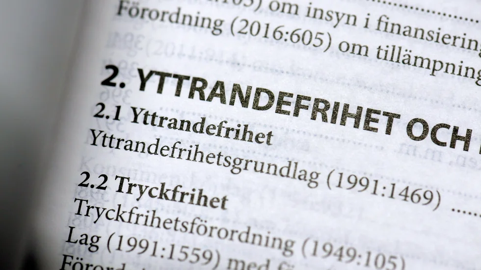 Selanderpriset ska ges till person eller organisation som värnar det fria ordet. Arkivbild.