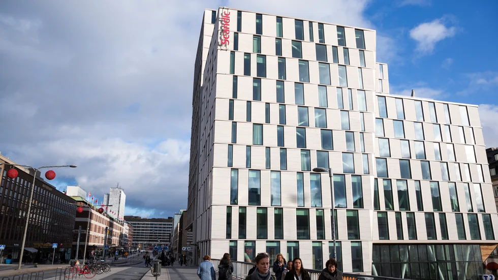 Hotellmarknaden återhämtar sig långsamt. Arkivbild på Scandic Continental vid Klarabergsviadukten i centrala Stockholm.