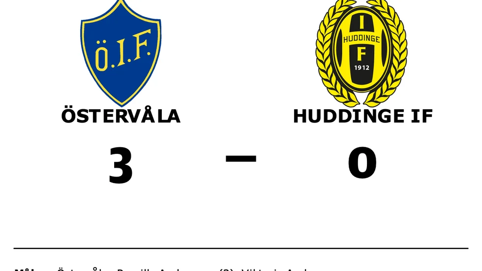 Östervåla vann mot Huddinge IF