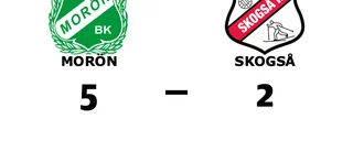 Morön segrade mot Skogså på hemmaplan