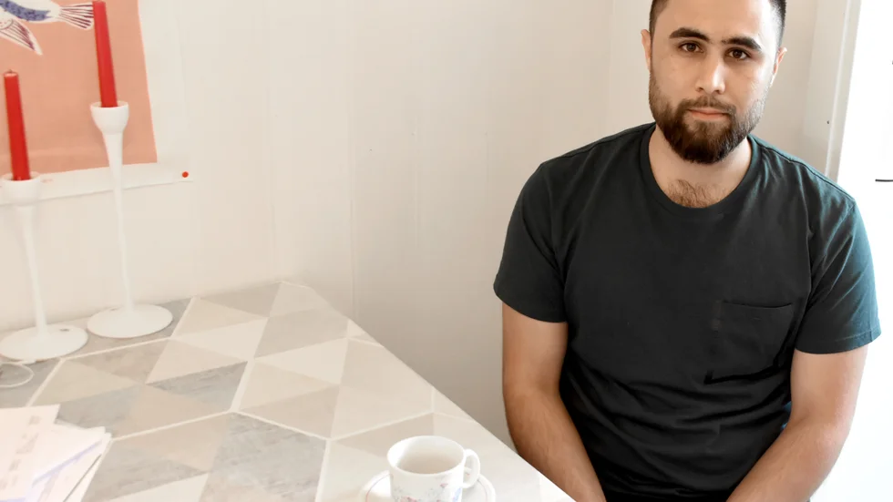 Mujtaba Faizi från Afghanistan har levt nästan sex år i Sverige. 