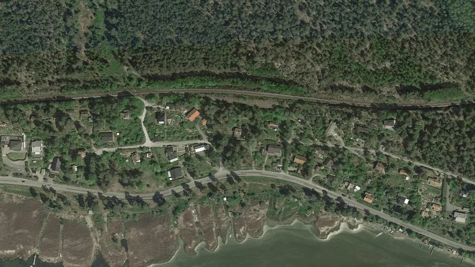 Området kring Strandvägen 184