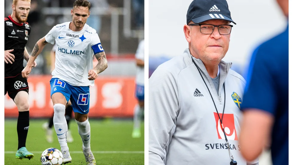 Linus Wahlqvist och Janne Andersson.