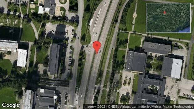Trafikolycka med lastbil på väg 53
