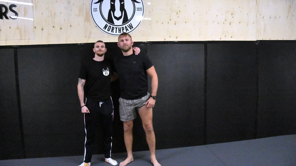Niklas Bäckström och Alexander Gustafsson
