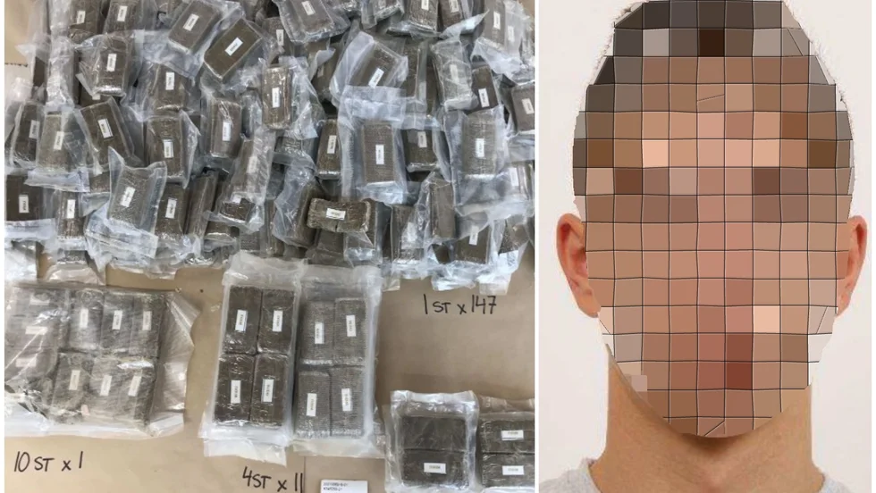 En uppländsk man står åtalad för grovt narkotikabrott där en stor del av förundersökningen bygger på material från den krypterade telefontjänsten Anom.