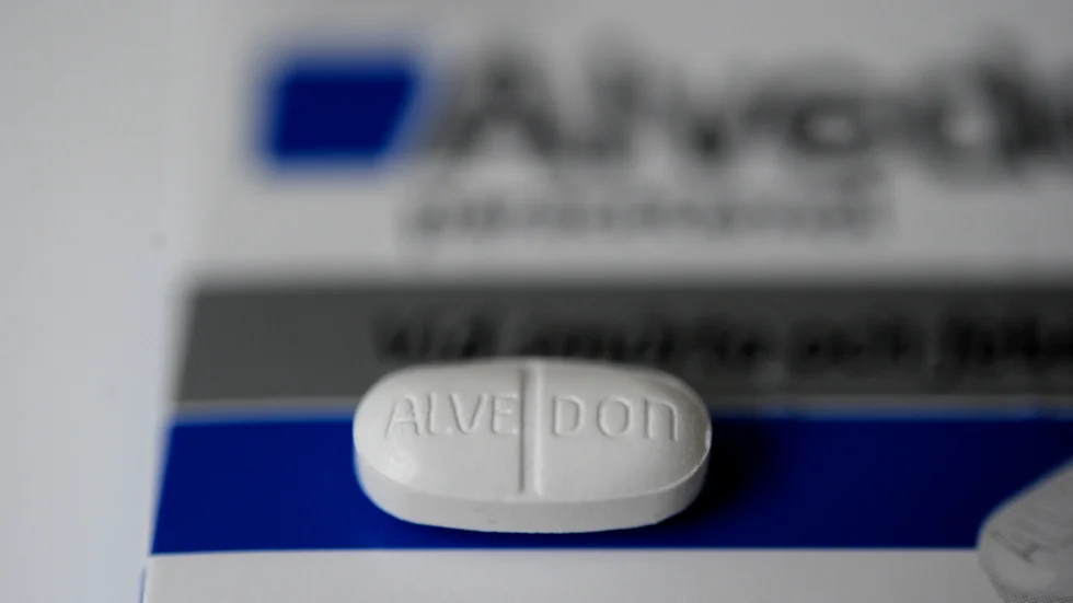 Paracetamol, som finns i Alvedon, kan ha en skadlig effekt på fostret under graviditeten. Arkivbild.