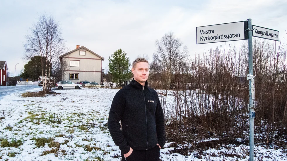 Jimmy Väyrynen, moderaterna i Kalix, är glad över att det inte blir några villabyggen till privatpersoner i kommunalregi.