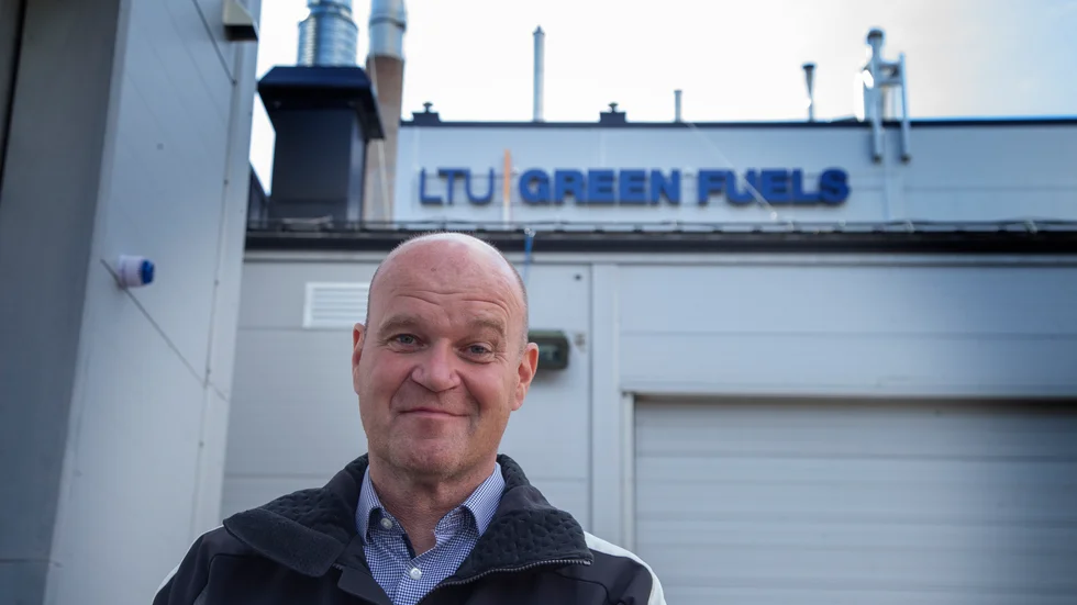 Stefan Lundmark är spänd på projektet. "När man har en stor produktion av vindkraft skulle man kunna omvandla den till vätgas. Det är oerhört intressant", säger han.