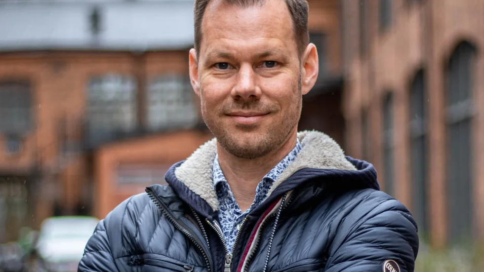 Per Rundblom har utvecklat appen Foodnest tillsammans med sin hustru Susanne Ek Rundblom.