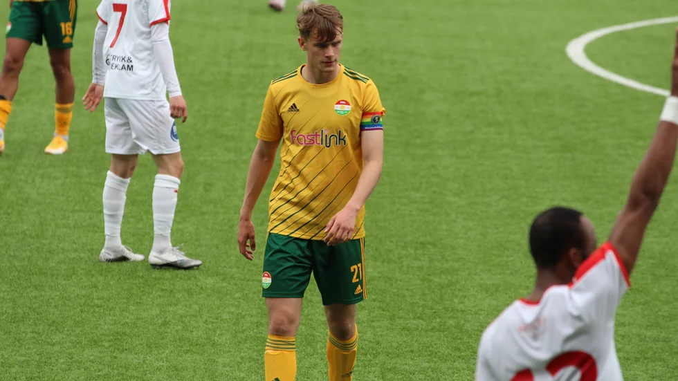 Christoffer Styffe hade redan på uppvärmningen en dålig känsla.
