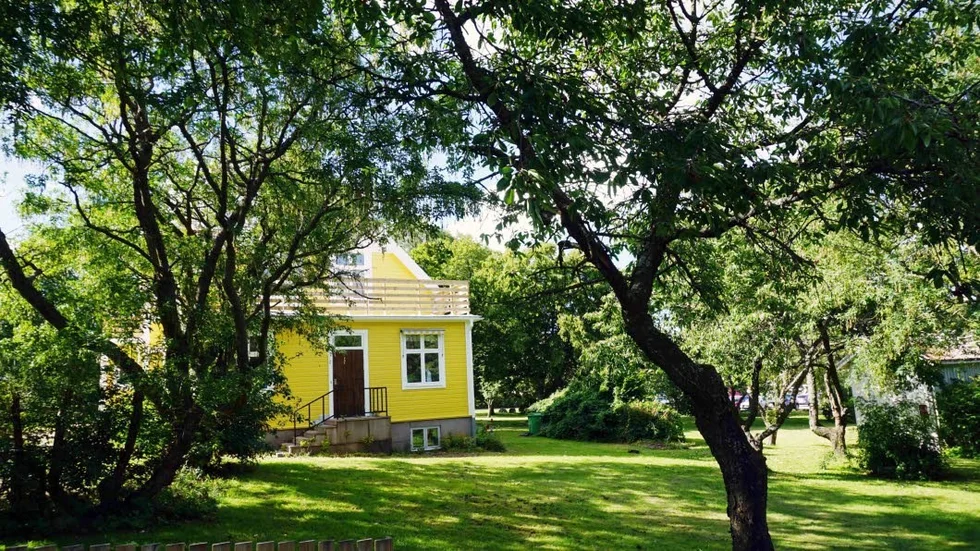 Vild park. Bygg inte bostäder här, tycker en brevskrivare. Hon tycker att trädgården vid Stenhamra är fin som den är.