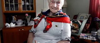 Pigg 103-åring ser tillbaka på livet