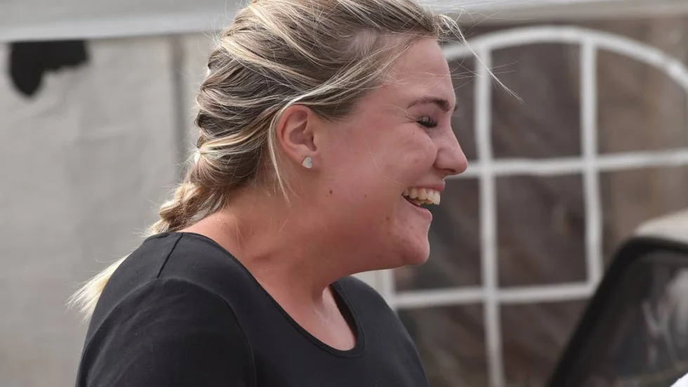 Det var stor glädje och en enorm lättnad hos Josefine Forsblad, Vimmerby MS, som inledde med en heatseger i damernas finaldag.