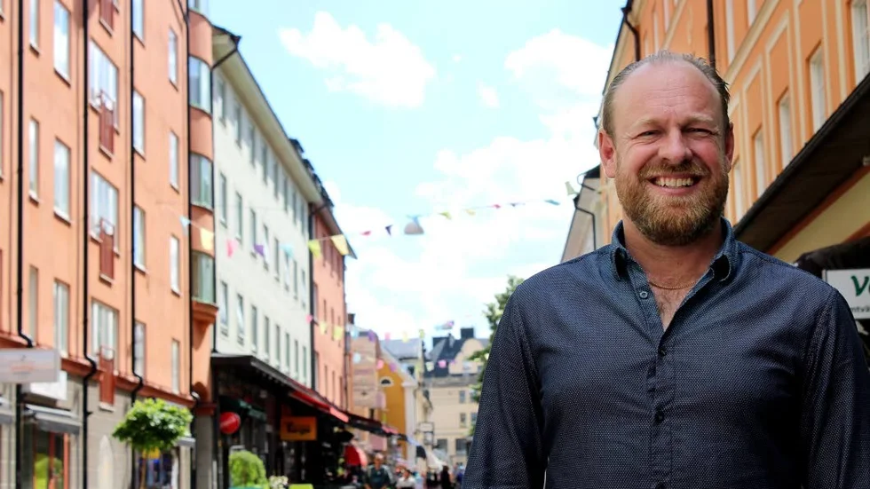 Nöjd. Vd:n Mikael Lindblom är glad för att företaget får nya ägare.
