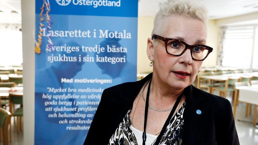 Chef. Gerd Sandgren-Lundström var tidigare närsjukvårdsdirektör i västra laänsdene. Sedan årsskiftet är hon chef för regionens Centrum för verksamhetsstöd och utveckling.